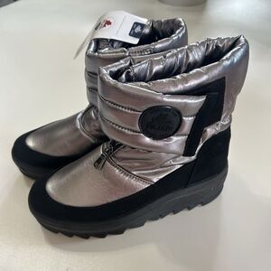 Pajar Snow Boots Silver Stellare Flash Tarina Puff Women’s US 10 / EU 41 New